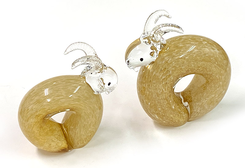 同心羊-精裝盒  (白.金茶)